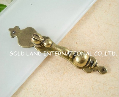 L100xH20mm Free shipping bronze-colored zinc alloy dawer handle [KDL Zinc Alloy Antique Knobs &am]