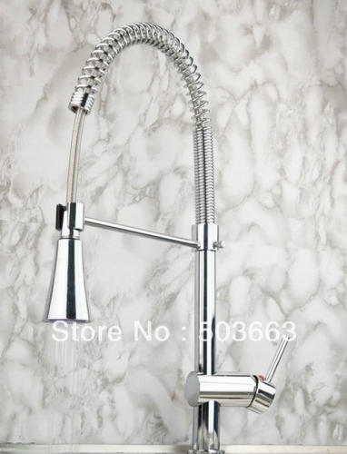 Single Handle Modern LED Kitchen sink Faucet Spray Mixer Tap S-705