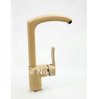 Spray Painting Kitchen Sink Brass Mixer Tap Swivel Faucet L-531