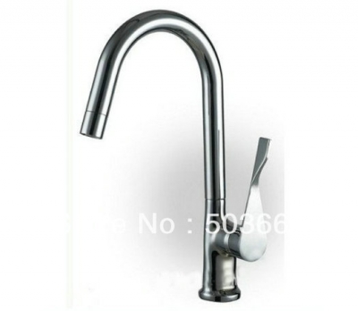 Swivel NEW Faucet Kitchen Sink Mixer Brass Chrome Basin Water Tap T2R3
