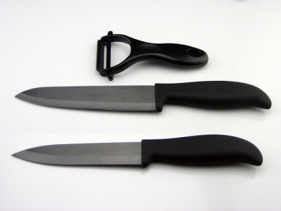 VICTORY 3pcs Set,High Quality Ceramic Knife Sets 5inch+6inch+Ceramic Peeler,CE FDA Certified,Free Shipping