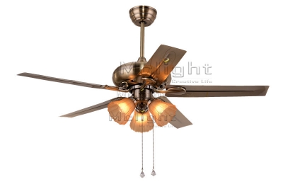 modern ceiling fans with 3 light kits for bed room coffee house living room lamp 48 inch 5 stainless steel blade fixture