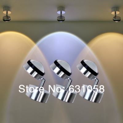 modern lighting wall light 3w led spot light k9 crystal led lense 85-265vac chinese style indoor decoration lamp