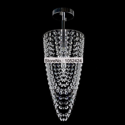 new modern mini crystal chandelier lustres de cristal living room lighting dia17*h45cm crystal corridor light