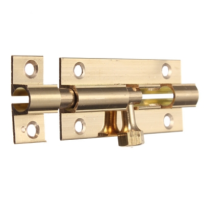 !!! solid brass chrome slide bolt bathroom toilet small large lock catch latch gate lock with screw