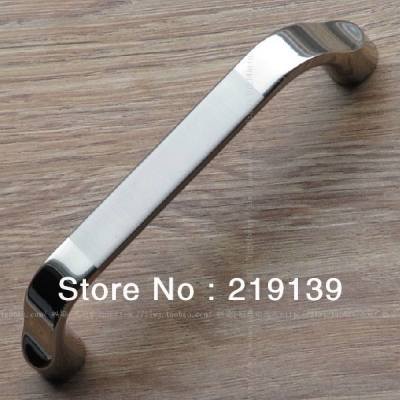 10PCS 96mm Furniture Bathroom Stainless Steel Door Handle Drawer Morden Kitchen Cabinet Pulls Bar [Stainless Steel Handle 3|]