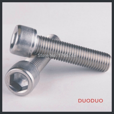 10pc din912 stainless steel a2 m10 x 16 screw hexagon hex socket head cap screws