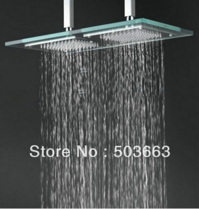 12*20'' faucet bathroom glass shower head b8132 [Shower Head 1446|]