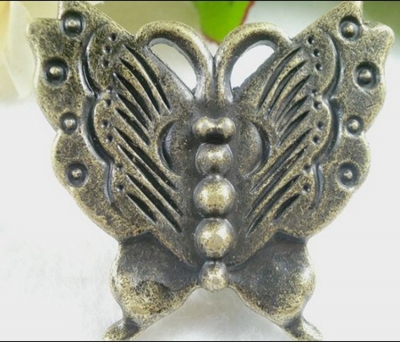 Antique Bronze Drawer Butterfly Type Children Knobs Furniture Hardware( L:50MM Width:45MM )
