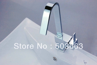 Brand New Chrome Swivel Kitchen Sink Faucet Vessel Mixer Tap Brass Faucet D-007