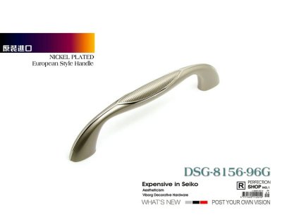 Free Shipping (30 pieces/lot) 96mm Luxury Zinc Alloy Drawer Handles& Cabinet Handles &Drawer Pulls, DSG-8156-G-96