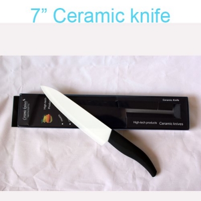 HYTT Brand 7" Home Chef Kitchen Ceramic knife Hot Sale Free shipping