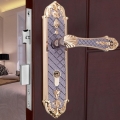 Modeled after an antique LOCK Gold black Door lock handle door levers out door furniture door handle Free Shipping pb71