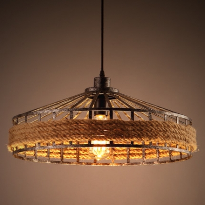 american country vintage loft iron+hemp rope pendant light dining room edison bulb pendant lamps restaurant cafe bar drop lights [pendant-lights-3148]