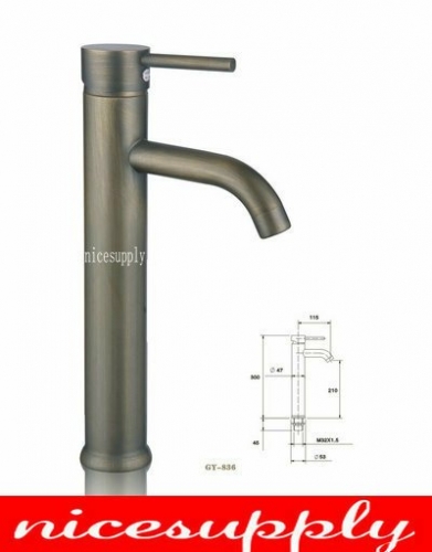 antique brass faucet bathroom faucet basin sink Mixer tap b620