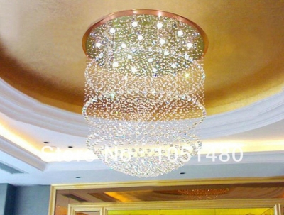 modern flush mount cristal chandelier lighting fixtures led lamp lustres foyer chandeliers
