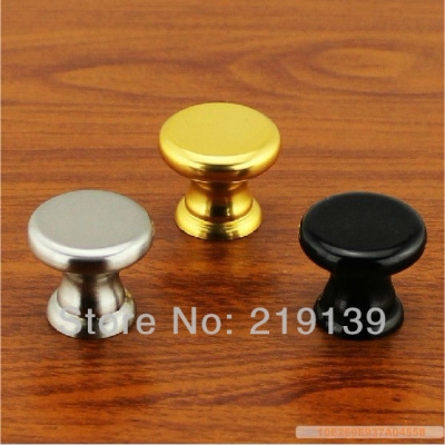 10pcs Single Hole Zinc Alloy Cabinet Pull Furniture Knob Drawer Wardrobe Door Handle [Zinc Alloy Handle 3|]