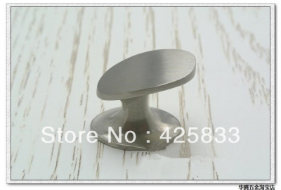 10pcs Znic Alloy Solid Single Stainless Drawbench Small Kids Knobs Kitchen Cupboard Furniture Knobs Modern Brief Handles Door
