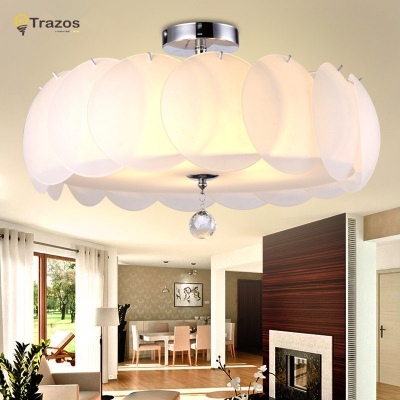 2016 surface mounted modern led ceiling lights for living room light fixture indoor lighting decorative lampshade