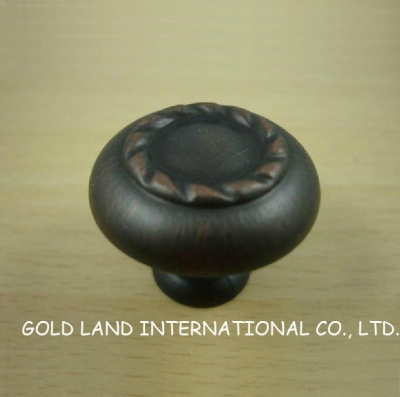 D32.2mm Free shipping zinc alloy cabinet drawer knob