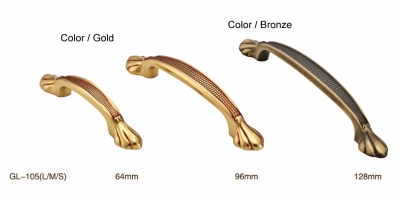 Wholesale! Retail! Europe type furniture pure Copper handle & Knobs Free shipping ! handles knob GL-105