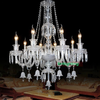 imported crystal chandelier luxurious circle chandelier living room indoor lighting hand-blown glass lighting girls chandelier