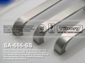 (4 pieces/lot) 96mm VIBORG Aluminium Drawer Handle& Cabinet Handle &Drawer Pull&Cabinet Pulls, SA-666, SA-666-SS-96