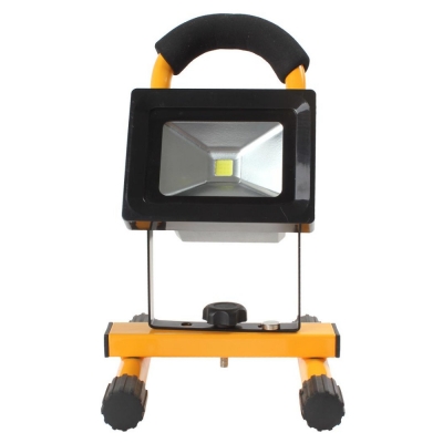 10w cordless rechargeable led flood light outdoor portable led flood light work lamp for camping hiking fishing lamp [floor-lamp-7327]