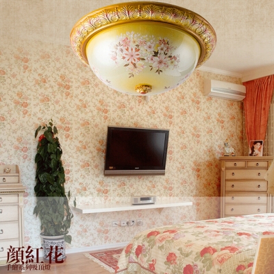 12w modern led ceiling lights for living room diameter 300mm hand painting [ceiling-light-6346]