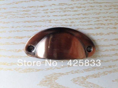 64mm Furniture Iron Red Bronze Copper Plating ?Kitchen Cabinet Drawer Pull Knob Handle Drawer Handles