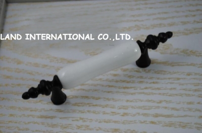 76mm Free shipping ceramic drawer handles cabinet handle