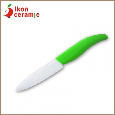 China Ceramic Knives,4 inch 100% Zirconia Ikon Ceramic Fruit Knife.(AJ-4001W-AG)