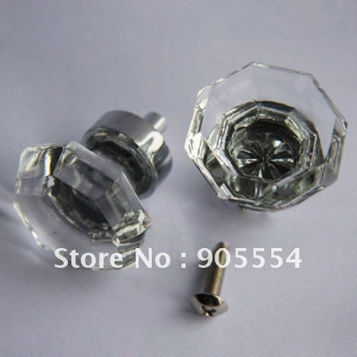 D33mmxH40mm Free shipping crystal furniture drawer knob