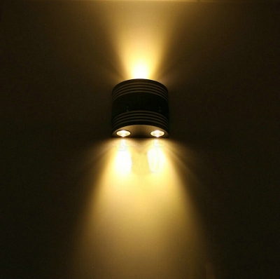 ac85v-265v 3w warm white modern minimalist led aluminum wall lamp living room bedroom bedside lamp aisle wall lamp ca319 [led-aluminum-lamps-4745]