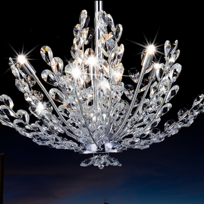 contemporary crystal chandelier,pendant lamp,chandelier dia 50cm 120v,220v