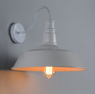 e27 american style bar wall lamp brief pendant light vintage restaurant lights iron wall light for home decor