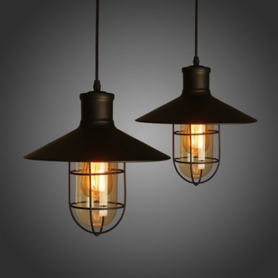 retro ferro forjado lustre industry loft bar/cafe/restaurant pendant chandeliers iron+glass vintage pendant lamp luminaria