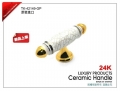 (4 pieces/lot) Luxury VIBORG Ceramic+Zinc Alloy Drawer Knobs & Cabinet Handles &Drawer Pulls & Cabinet Pulls, TK-42149-GP