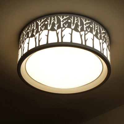 24w modern led flush mount surface mounted square shape led ceiling light for bed room foryer hallway lighting