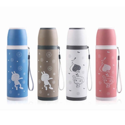 500ML Stainless Steel Vacuum Flasks Gifts Men's Vacuum Cup For Lady& Children Fashion Traveling Kettle 4 Colors [Kitchenware 110|]