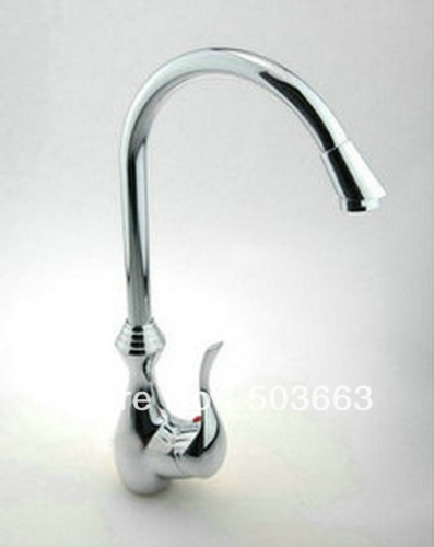 Fashion Swivel Kitchen Faucet Chrome Mixer Brass Tap CM0903
