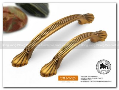 Free Shipping (30 pieces/lot) 96mm VIBORG Zinc Alloy Furniture Handle Drawer Handle& Cabinet Handle &Drawer Pull