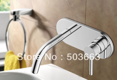 Free Shipping New Style In-wall Mounted Single Handle Bathroom Bathtub Faucet Mixers Taps L-0240