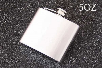 Gifts For Him 5OZ Stainless Steel Portable Hip Flask Gift Box Packing 142ML Flagon With Filling Funnel