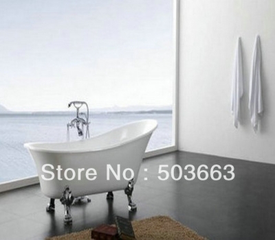Luxury Floor Mounted Faucet Bathroom Long Tap YS0017