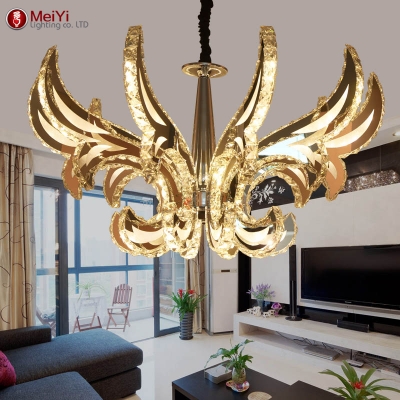 modern led crystal chandelier lights lamp for living room light ceiling fixture indoor pendant lamp home decorative