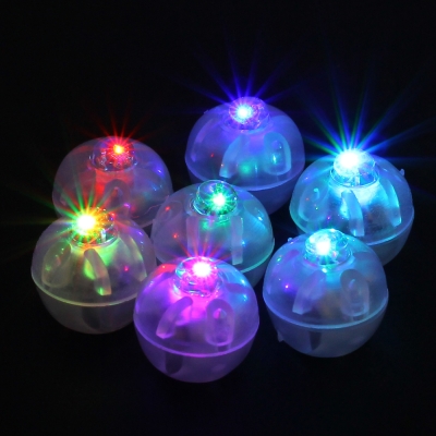 shippin 100pcs/lot round led balloon light paper lantern mini ball light wedding party decoration lighting leds