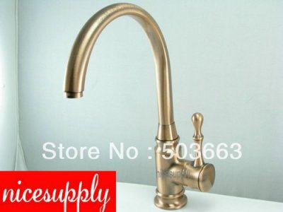 Faucet antique brass kitchen sink Mixer tap b434