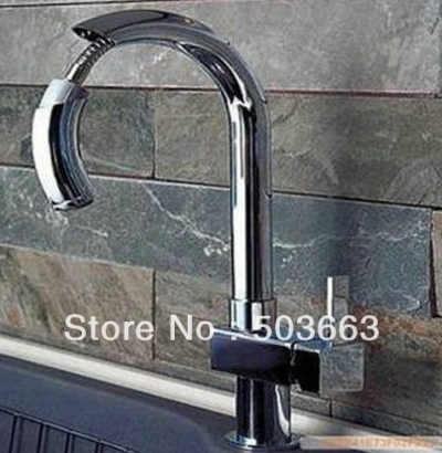 Free shipping fashion high quality pull out kitchen basin mixer tap faucets new style b8535
