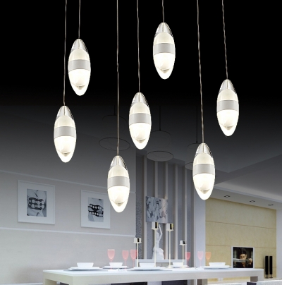 contemporary led pendant light bar romantic style light restaurant bull creative dining room hanging pendant lights for bedroom